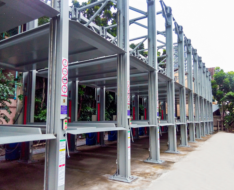 機(jī)械式立體車庫的智能化和人性化設(shè)計特點